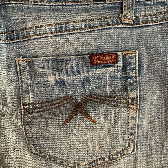 ZD Mini Skirt Altered Jeans. Size 11 - Picture 13 of 14